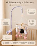 Mobile Coranique Rose